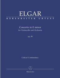 Concerto for Cello in E minor Op.85 (Critical Commentary)