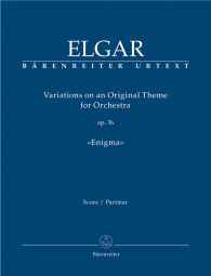 Enigma Variations for Orchestra Op.36 (Full Score, paperback)