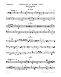 Enigma Variations for Orchestra Op.36 (Double Bass)
