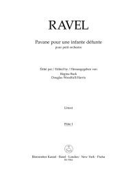 Pavane pour une infante defunte pour orchestre (Wind Set)