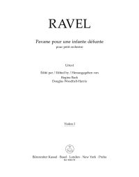 Pavane pour une infante defunte pour orchestre (Violin I)
