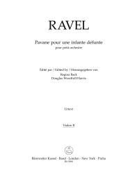 Pavane pour une infante defunte pour orchestre (Violin II)