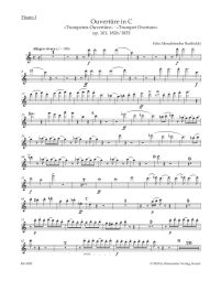 Overture in C major Op.101 Trumpet Overture (Wind Set)