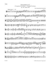 Overture in C major Op.101 Trumpet Overture (Viola)