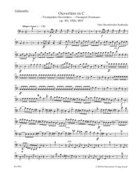 Overture in C major Op.101 Trumpet Overture (Cello)