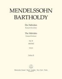 The Hebrides Op.26 (Violin II)