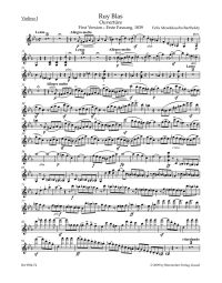 Ruy Blas Overture Op.95 (Violin I)