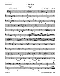 Concerto for Violin in E minor Op.64 (Bass)