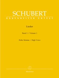 Lieder Volume 1, High Voice & Piano