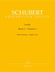 Lieder Volume 3, High Voice & Piano