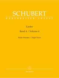 Lieder Volume 4, High Voice & Piano