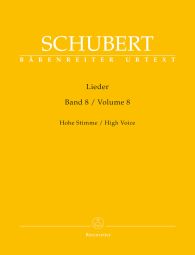 Lieder Volume 8, High Voice & Piano