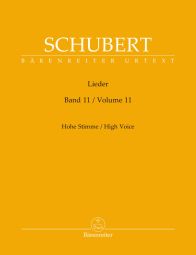 Lieder Volume 11, High Voice & Piano