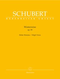 Winterreise Op.89 D 911 High Voice & Piano