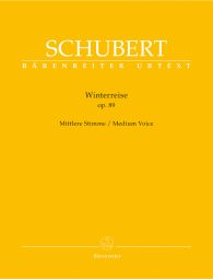 Winterreise Op.89 D 911 Medium Voice & Piano