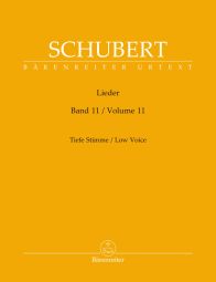 Lieder Volume 11, Low Voice & Piano