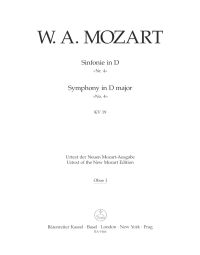 Symphony No.4 in D major (K.19) (Wind Set)