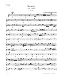 Symphony No.8 in D major (K.48) (Wind Set)