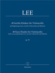 40 Easy Etudes for Violoncello Op.70