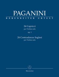 24 Caprices Op.1 & 24 Contradanze inglesi for Violin Solo