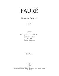 Requiem Op.48 (full orchestral version 1900) (Double Bass)