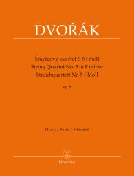 String Quartet No.5 in F minor Op.9 (Parts)
