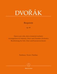 Requiem Op.89 (B.165) (Chamber version) (Full Score, paperback)