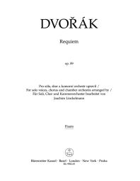 Requiem Op.89 (B.165) (Chamber version) (Wind set)