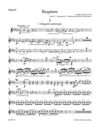 Requiem Op.89 (B.165) (Chamber version) (Violin II)
