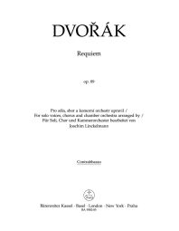 Requiem Op.89 (B.165) (Chamber version) (Double Bass)