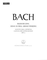 Cantata No.6: Bleib bei uns, denn es will Abend (BWV 6) (Viola)