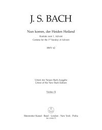 Cantata No.62: Nun komm, der Heiden Heiland (BWV 62) (Violin II)