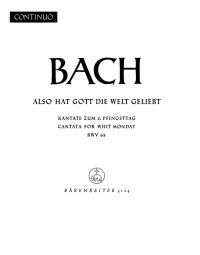Cantata No.68: Also hat Gott die Welt geliebt (BWV 68) (Cello/Bass/Bassoon)