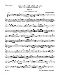 Cantata No.130 Herr Gott, dich loben alle wir (BWV 130) (Wind Set)