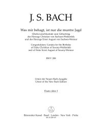 Cantata No.208 Was mir behagt, ist nur die muntre Jagd (BWV 208) (Wind Set)