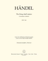 The King Shall Rejoice (HWV 260) Coronation Anthem  (Wind Set)
