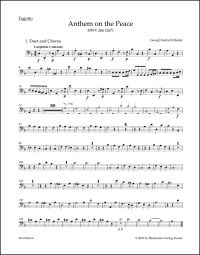 Anthem on the Peace HWV 266 (267) (Wind Set)