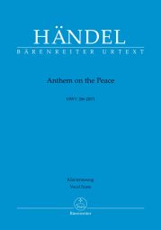 Anthem on the Peace HWV 266 (267) (Vocal Score)