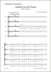 Anthem on the Peace HWV 266 (267) (Choral Score)