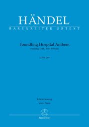 Foundling Hospital Anthem HWV 268 - 1753 Version (Vocal Score)