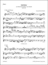 Utrecht Jubilate (HWV 279) (Wind Set)