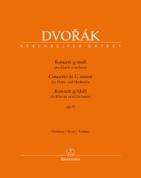 Concerto in G minor Op.33 for Piano (Full Score, paperback)