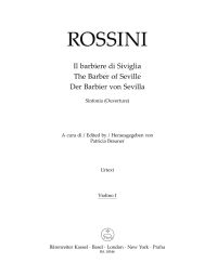 Overture to Il barbiere di Siviglia (The Barber of Seville) (Violin I)