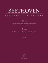 Trios for Pianoforte, Violin and Violoncello Op.70 (Score & Parts)