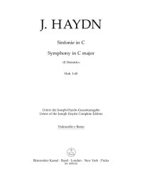 Symphony No.60 in C major (Il Distratto) (Hob.I:60) (Cello/Bass)