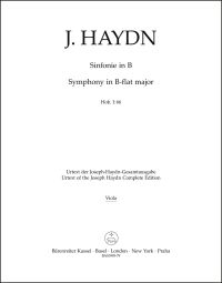 Symphony No.66 in B-flat major (Hob.I:66) (Viola)
