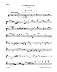 Oratorio de Noël Op.12 (Violin I)