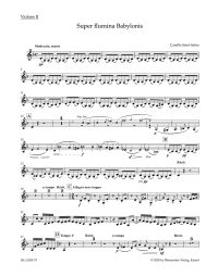 Super flumina Babylonis (Violin II)