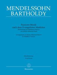 St Matthew Passion: Passion Music after the Evangelist Matthew (Vocal Score)