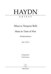 Missa in Tempore Belli (Hob.XXII:9) (Mass in Time of War) (Choral Score)